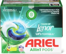 Ariel All in 1 Pods univ. défense odeurs