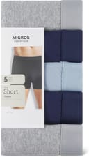Short uomo 5 paia (Colore: marine, Taglie: M)