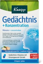 Kneipp Mémoire + concentration