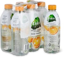 Volvic Essence Bio Eau minérale naturelle Orange et fleurs de sureau
