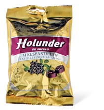 Pastilles pour la gorge au sureau