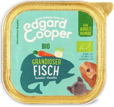 Edgard & Cooper Adult Bio Paté di pesce Finocchio e carota