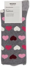 Calze da donna Fashion 2 paia (Colore: antracide, Taglie: 35-38)