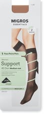 Ladies knee-highs (Grösse: 35-38, Farbe: nude)