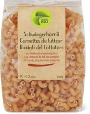 Bio Cornettes du lutteur blé complet