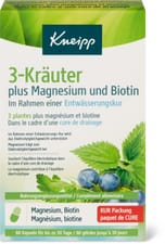 3 herbes plus magnésium et biotine Kneipp
