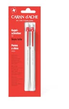 825 Stylos à bille (Couleur: ROT)