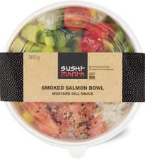 Salmon Poké Bowl Zukedon Sauce