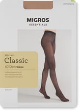 Collant donna Crêpe 40 Den (Taglie: M, Colore: porcelaine)