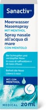 Spray nasal à l’eau de mer avec Menthol