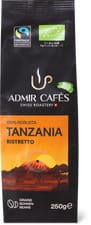 Admir Cafés Fairtrade Bio Caffè in chicchi Tanzania Ristretto