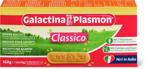 Galactina Plasmon Bio Kids biscuits from 12 months