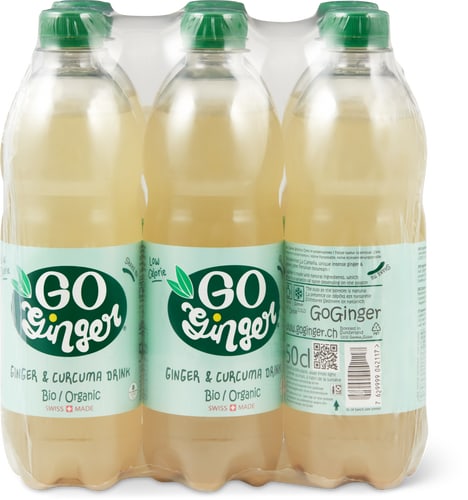 GoGinger Bio Bevanda a base di zenzero e curcuma
