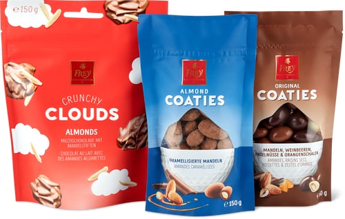 Frey Coaties Mandorla Mandorle caramellate