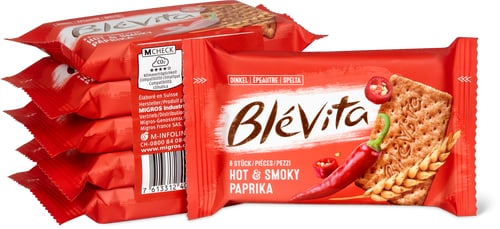 Blévita Hot & Smoky Paprika