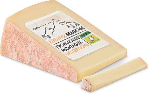 Bio Bündner Bergkäse mild
