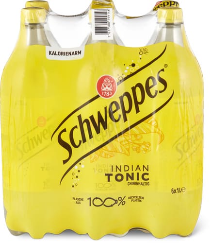 Schweppes Indian Tonic a basso contenuto calorico