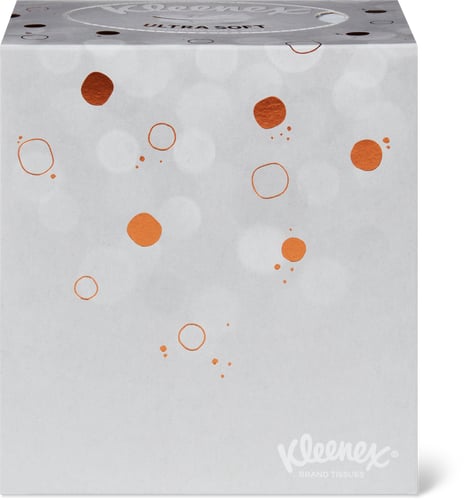 Kleenex Salviettine cosmetiche Ultra Soft in scatola quadrata 3 veli