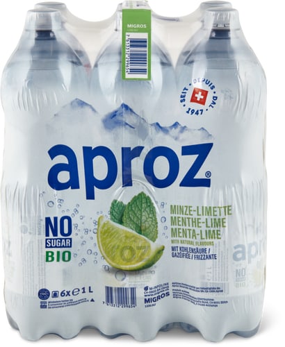 Aproz Bio flavoured water Mint-Lime
