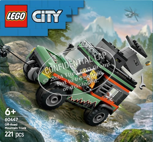 Lego City 60447 Off Road 4x4 Mountain Truck