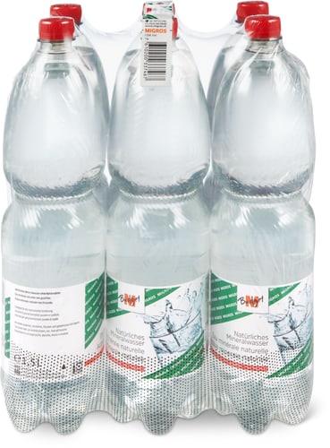 M-Budget Natural mineral water non-carbonated