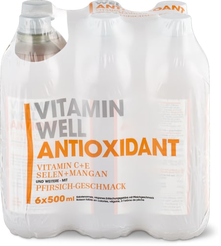 Vitamin Well Antioxidant Peach Flavour