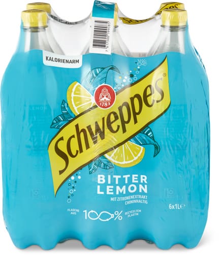 Schweppes Bitter lemon Pauvre en calories