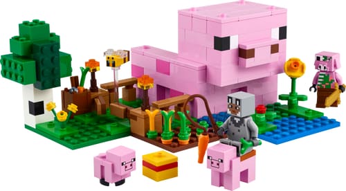 La casa del maialino Lego Minecraft 21268