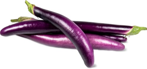 Aubergines fines