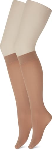 Essentials Mi-bas pour femme Semi Opaque 40 Den (Taille: one size, Couleur: nude)