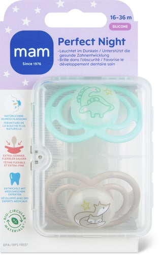 MAM Silicone Dummy 16–36 M