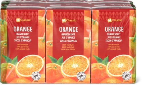 M-Classic Jus d’orange 100% jus de fruit