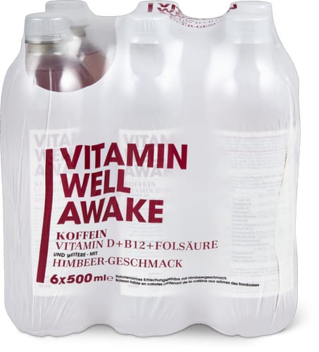 Vitamin Well Awake Raspberry Flavour