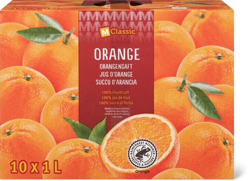 M-Classic Orange Juice 100% Fruit Juice