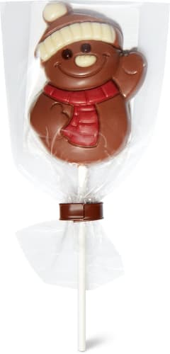 Sucettes en chocolat