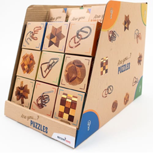 Puzzle-Spiele Metall / Holz