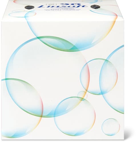 Linsoft Cube de serviettes à démaquiller 2 épaisseurs