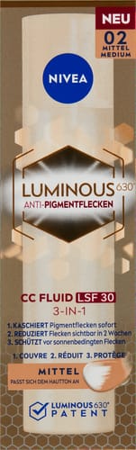 Nivea 3-in-1 CC Fluid Medium, SPF 30