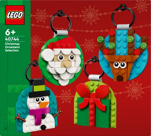 Lego 40744 Christmas Ornament Selection