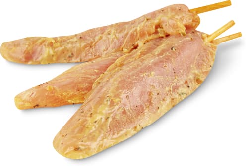 Migros Poulet Spiess Senf