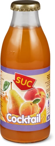 Suc assortiert  Mango, Pfirsich, Birne, Cocktail, Aprikose