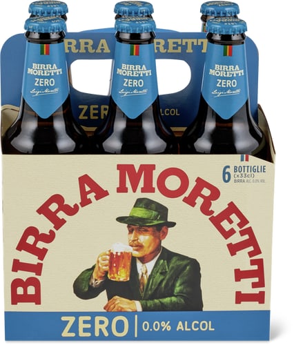 Birra Moretti Beer Zero, Alcohol-Free