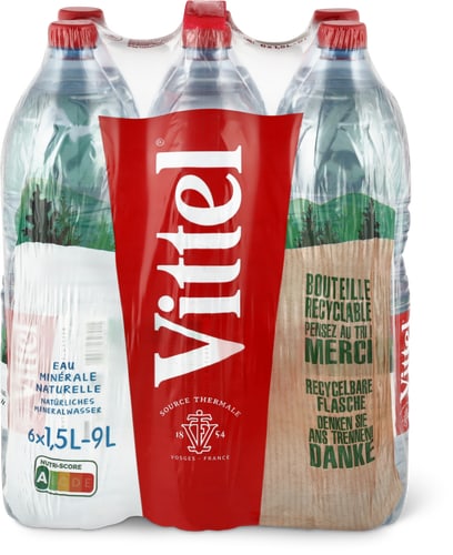 Vittel Acqua minerale naturale non frizzante