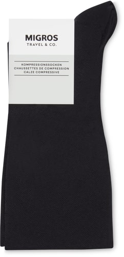 Kompressionssocken 39-42 (Farbe: schwarz, Grösse: M)