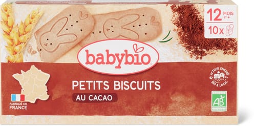 babybio Bio Cocoa Biscuit  From 12 Months