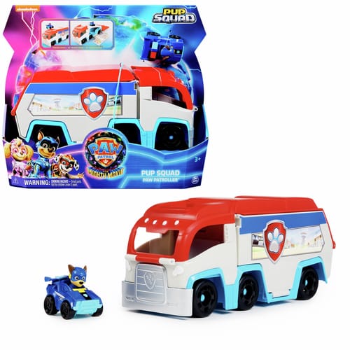Spinmaster PAW Patrol Pup Squad Mini Patroller with Chase Vehicle