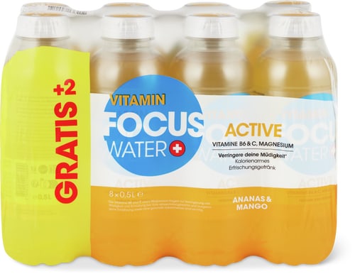Focus Water Active Pineapple & Mango