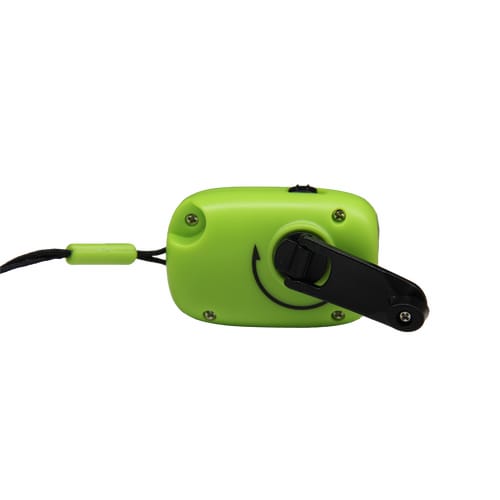Mini Taschenlampe Recycled inkl. Karabiner (Grösse: 000, Farbe: grün)