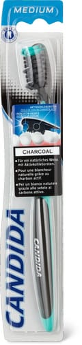Candida Charcoal Zahnbürste medium