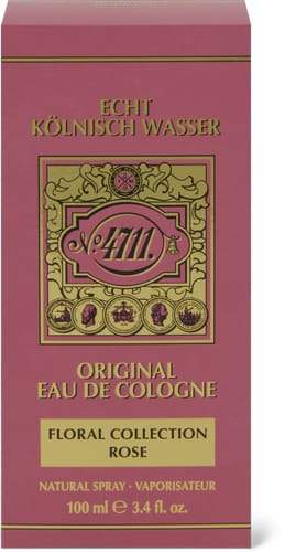 4711 Echt Köln.Wasse Floral Collection Rose Eau de Cologne